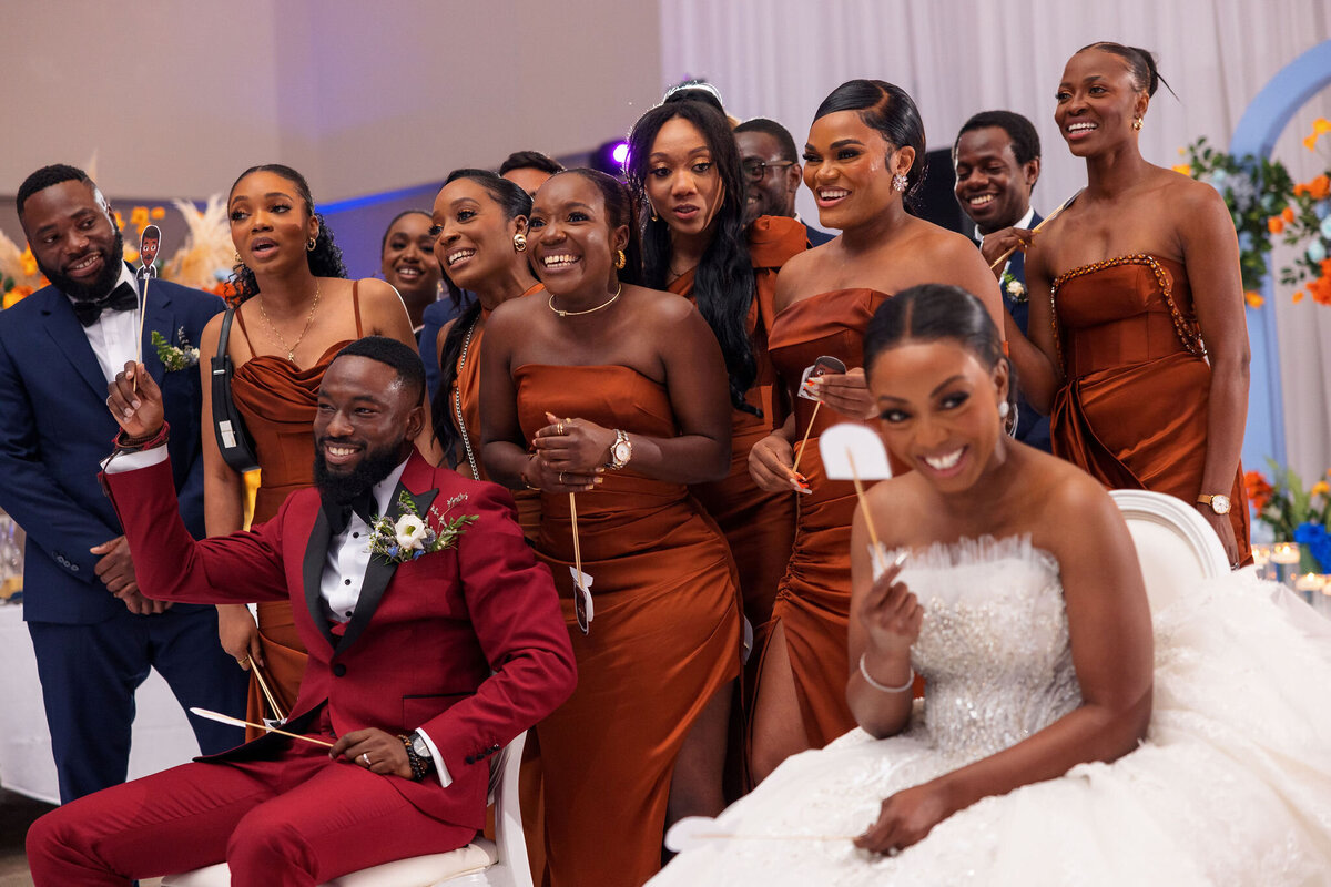 Tomi and Tolu Oruka Events Ziggy on the Lens photographer Wedding event planners Toronto planner African Nigerian Eyitayo Dada Dara Ayoola ottawa convention and event centre pocket flowers Navy blue groom suit ball gown black bride classy  369