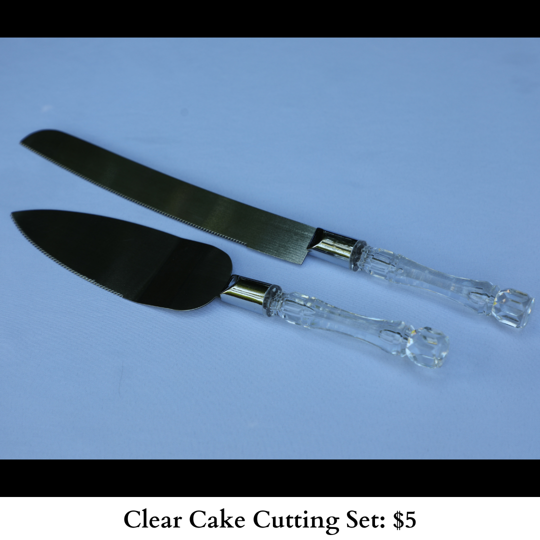 Clear Cake Cutting Set-255