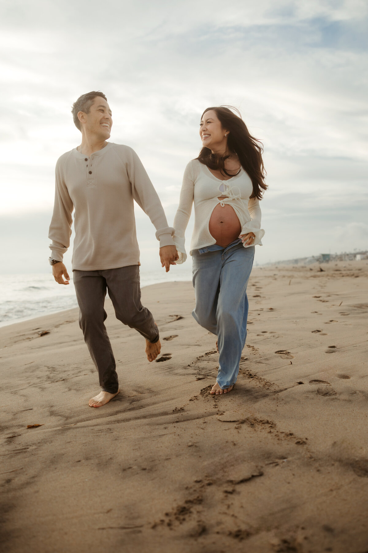 LA Beach Maternity Photography 50
