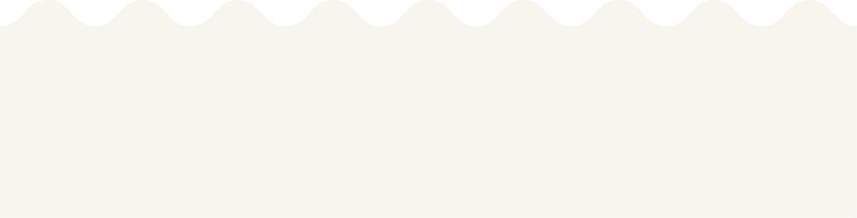 White background with wavy top