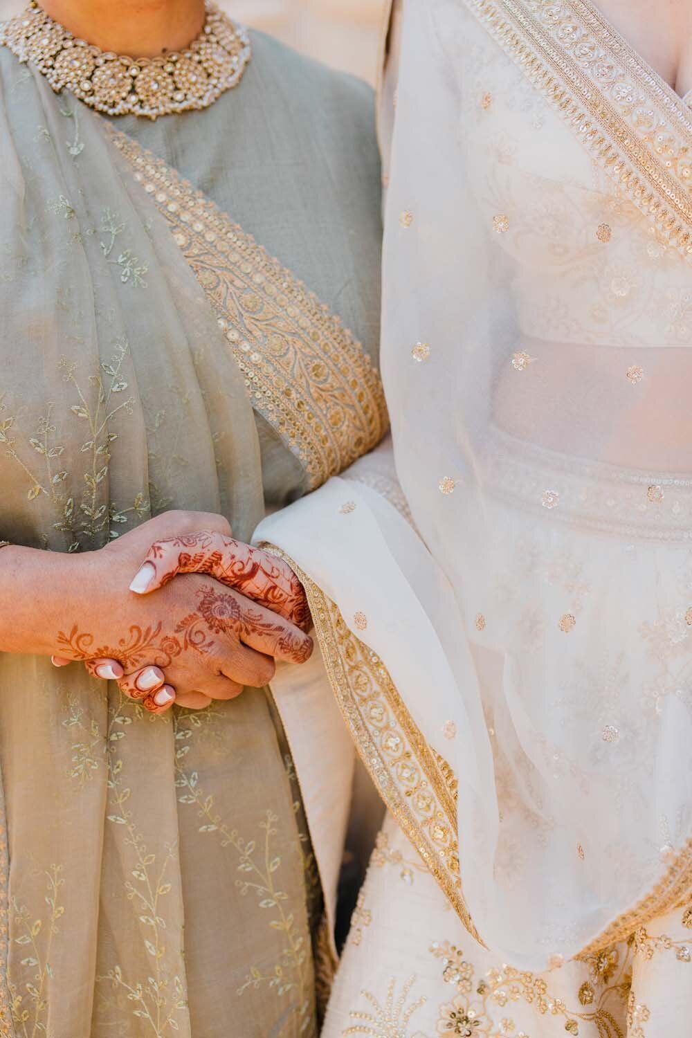 Ian Tasha Luxury Hindi wedding with french accents at Bastide de Marie in Provence - The Bold Americana photography Veronique Lorre florist4