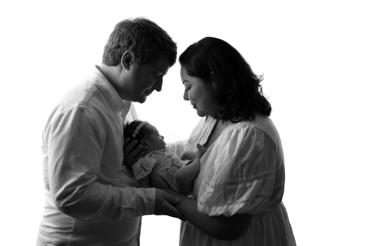 Expecting parents intimate family portrait Liberty Hill professional photographer