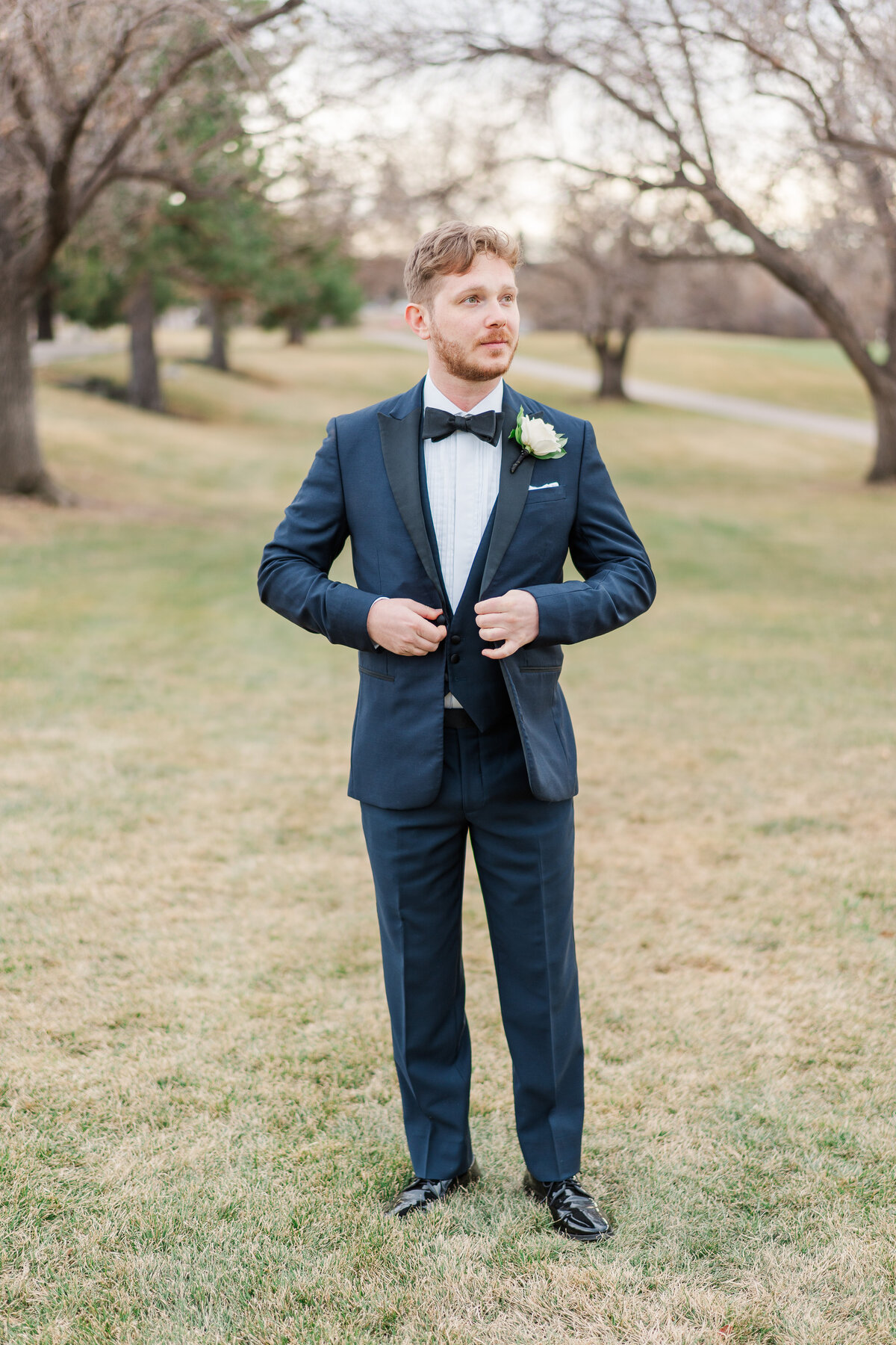 Wellshire Denver Colorado Classic Winter Wedding Elena Spraguer Photography 0068