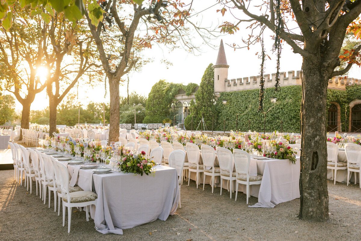 H Destination Wedding Barcelona Castel San Marcal by Alejandra Poupel Events 5