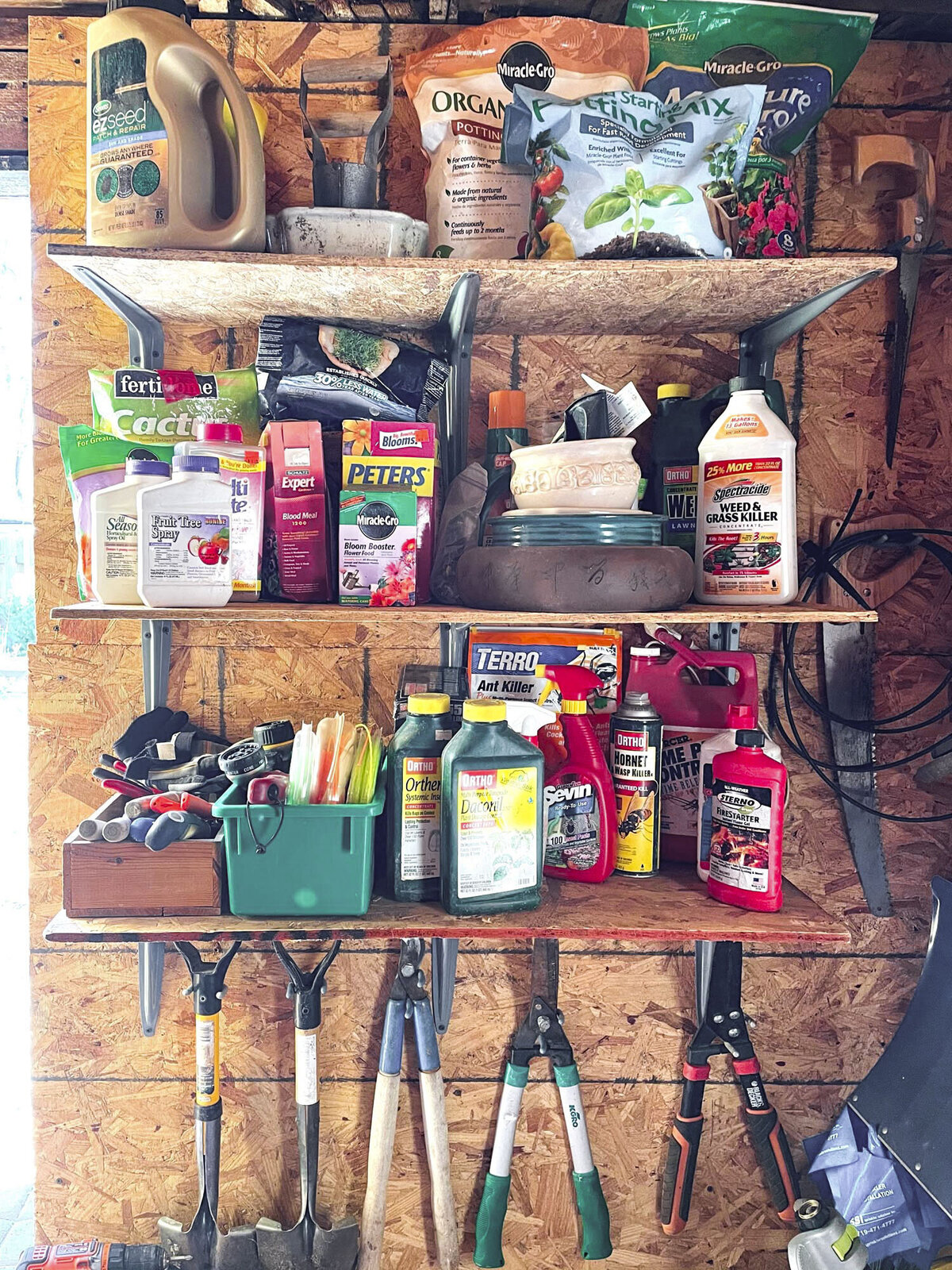 25 Organization and Storage Ideas for the Shed