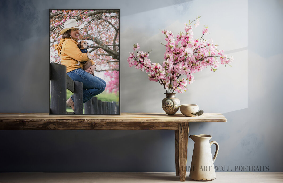 126 - pg 250 -251 - Spread - Wall Portrait