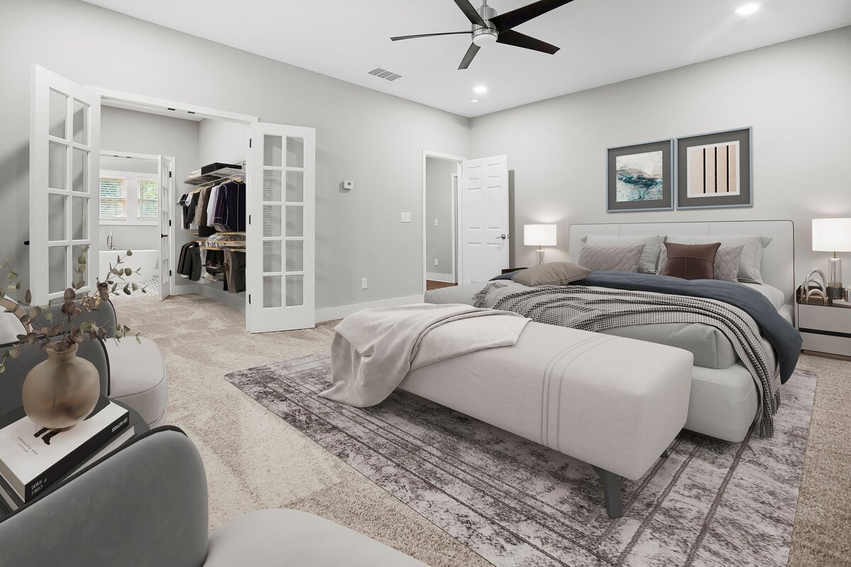 Virtual Staging Editing for Atlanta Realtors by Atlanta Georgia Real Estate Photography Company Photo Haus Media