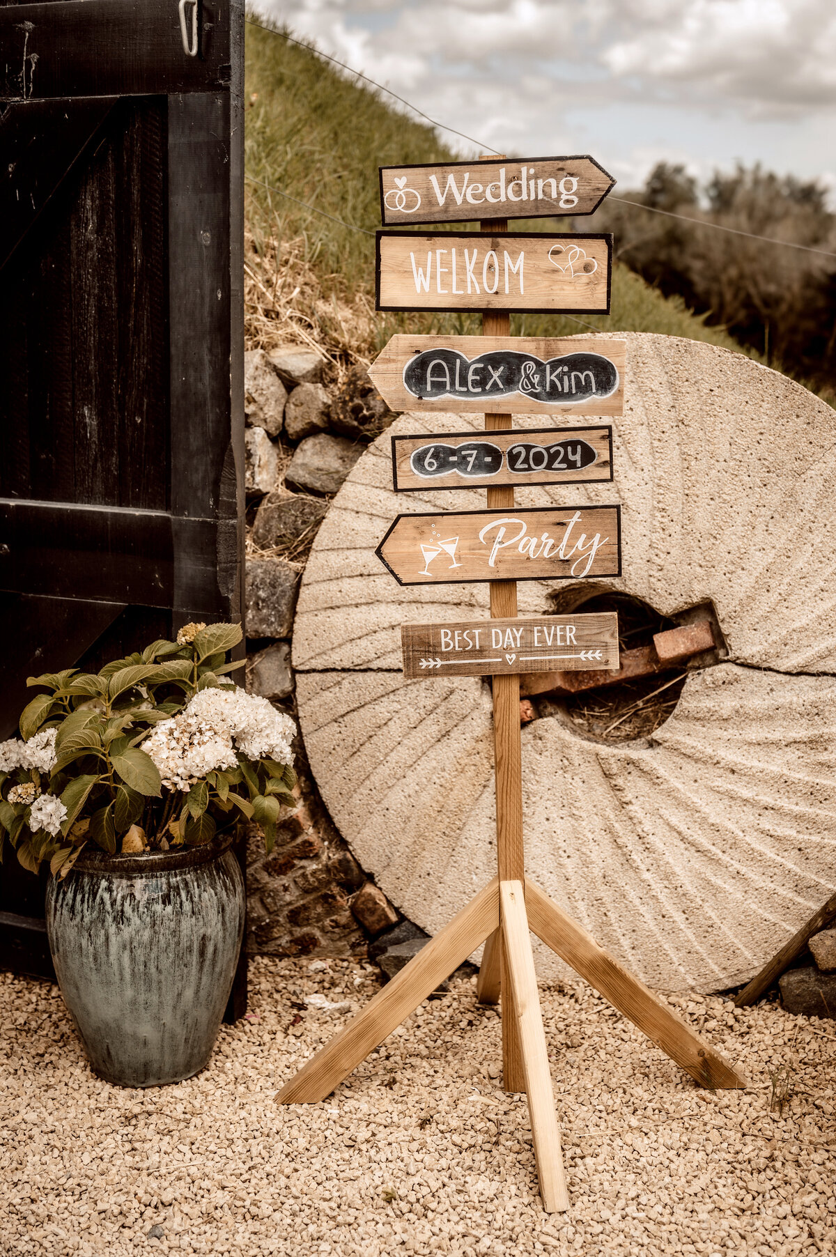 bruidsfotografie El Molino - Guesthouse Ensenada in Zeeuws-Vlaanderen