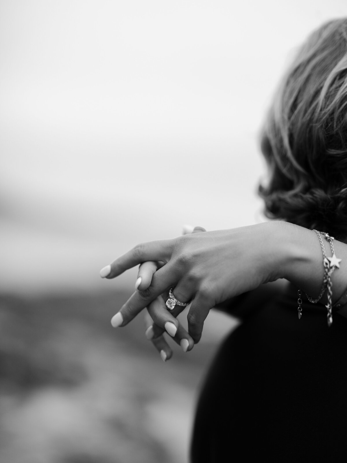 close up of a woman's hands