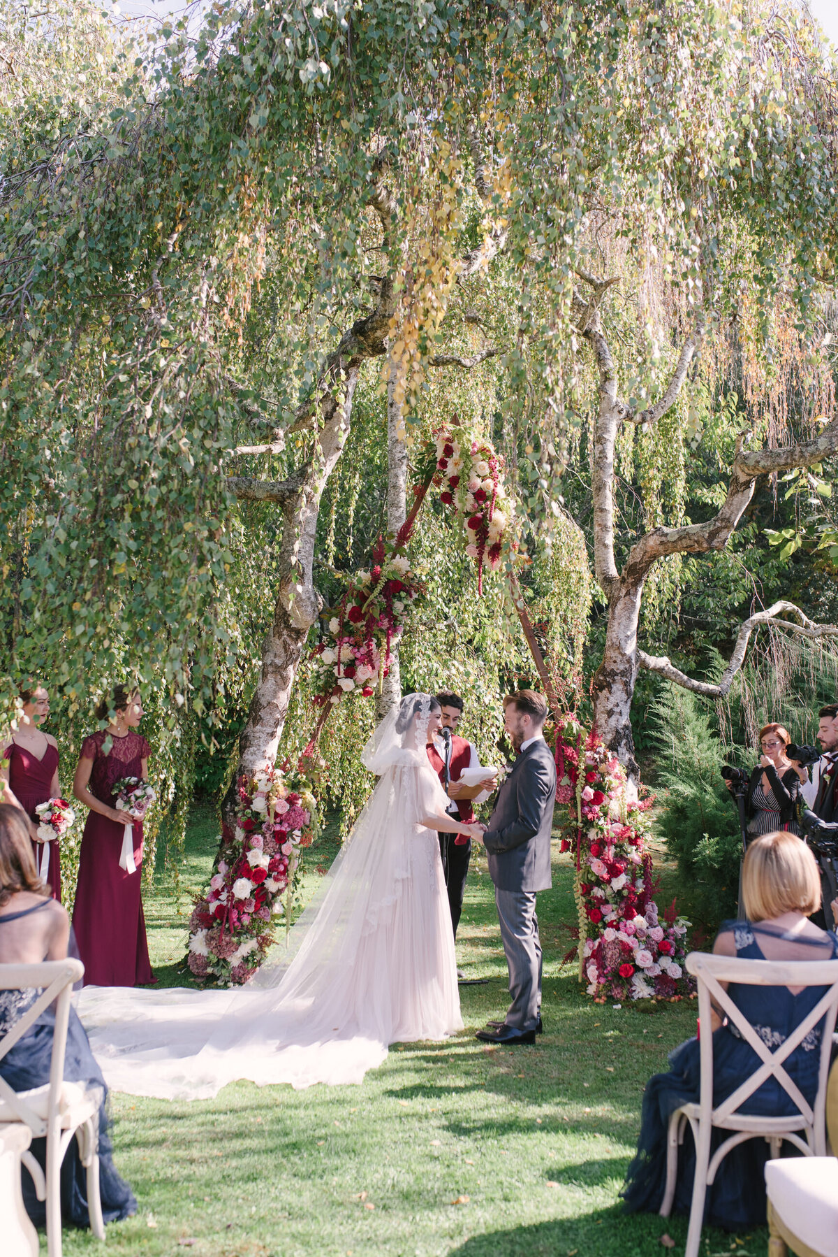 Enchanted wedding ceremony in sardinia