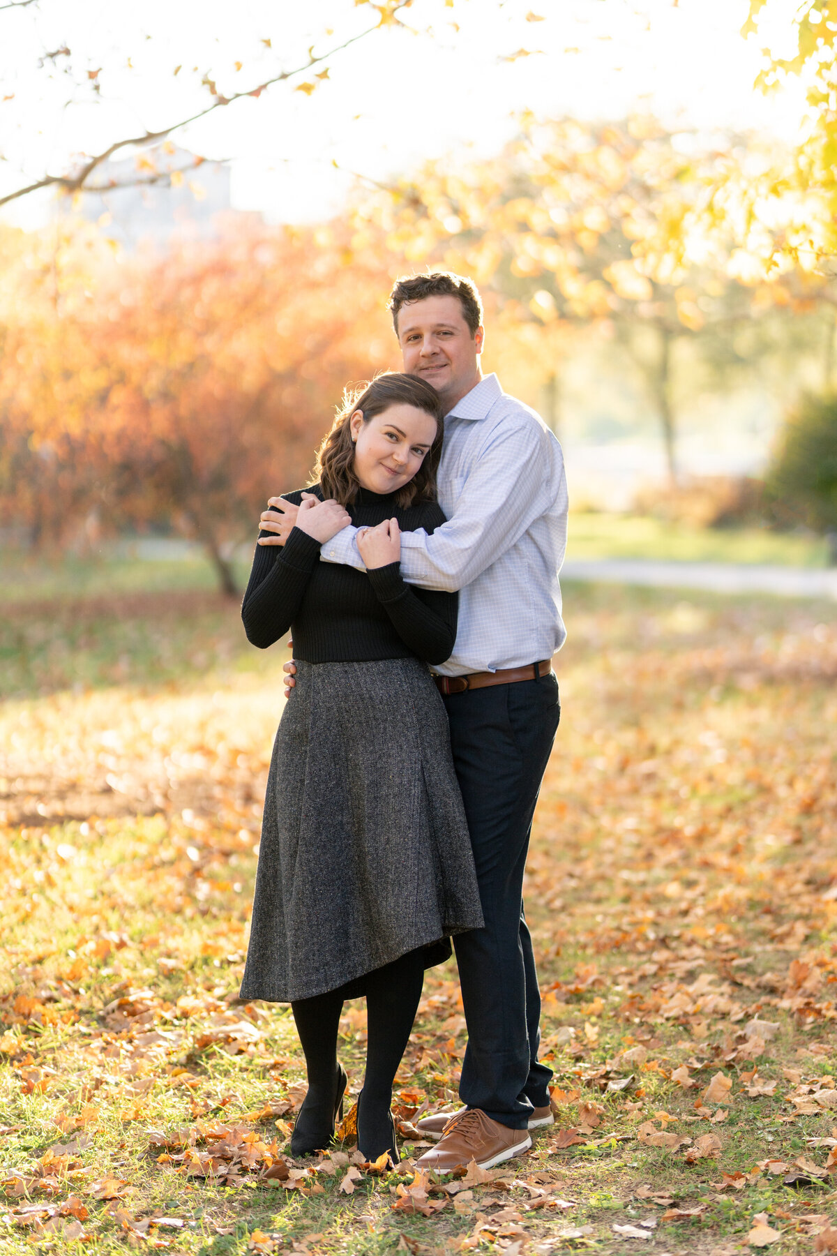 Forest Park Fall Engagement Photographer-5