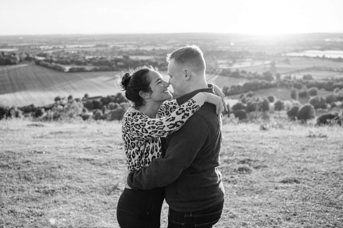 Chloe Bolam - Buckinghamshire UK Engagement and Couple Photographer - Coombe Hill Photoshoot - J & R - 04.07.22 - 4