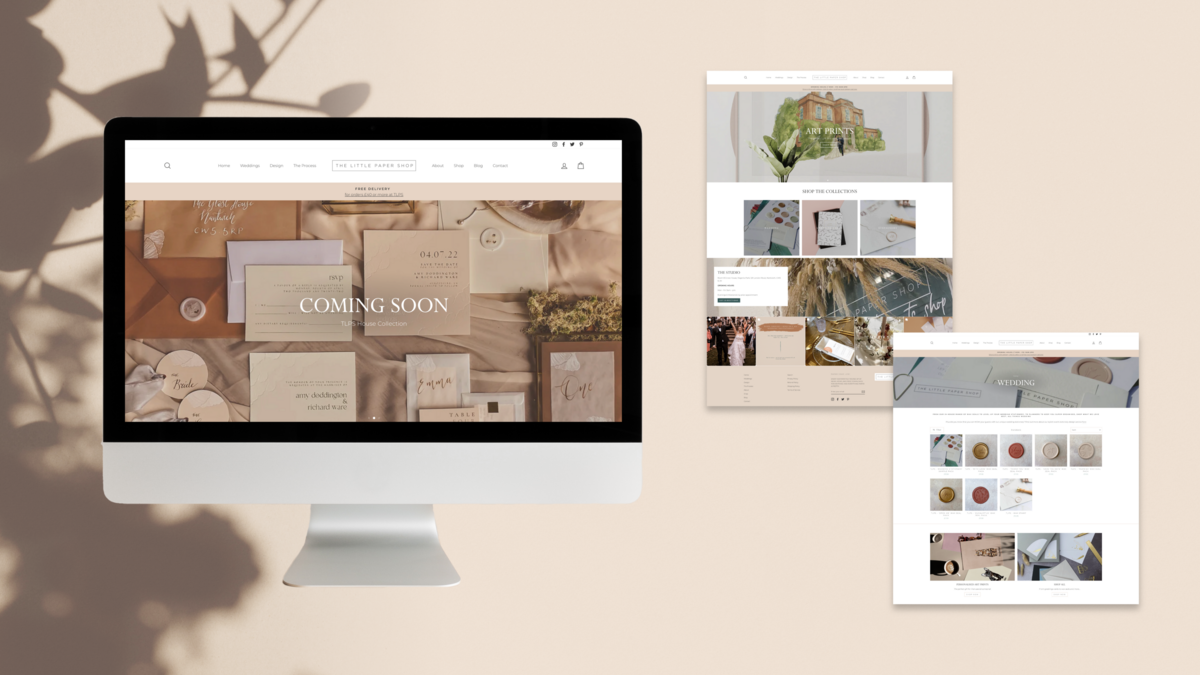 The Little Paper Shop Nantwich - Ecommerce website development by The Little Paper Shop Nantwich