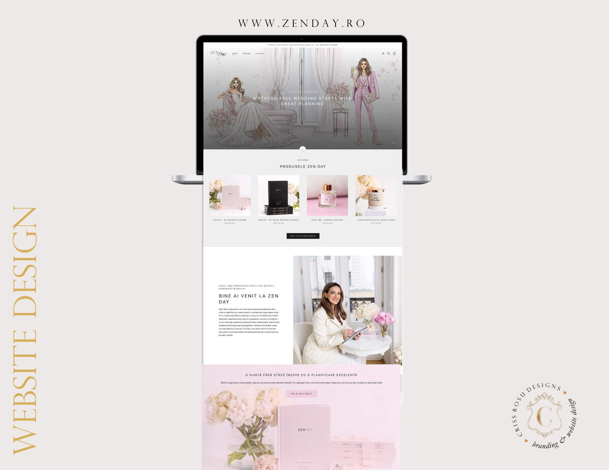 zen day brand design for wedding planner14
