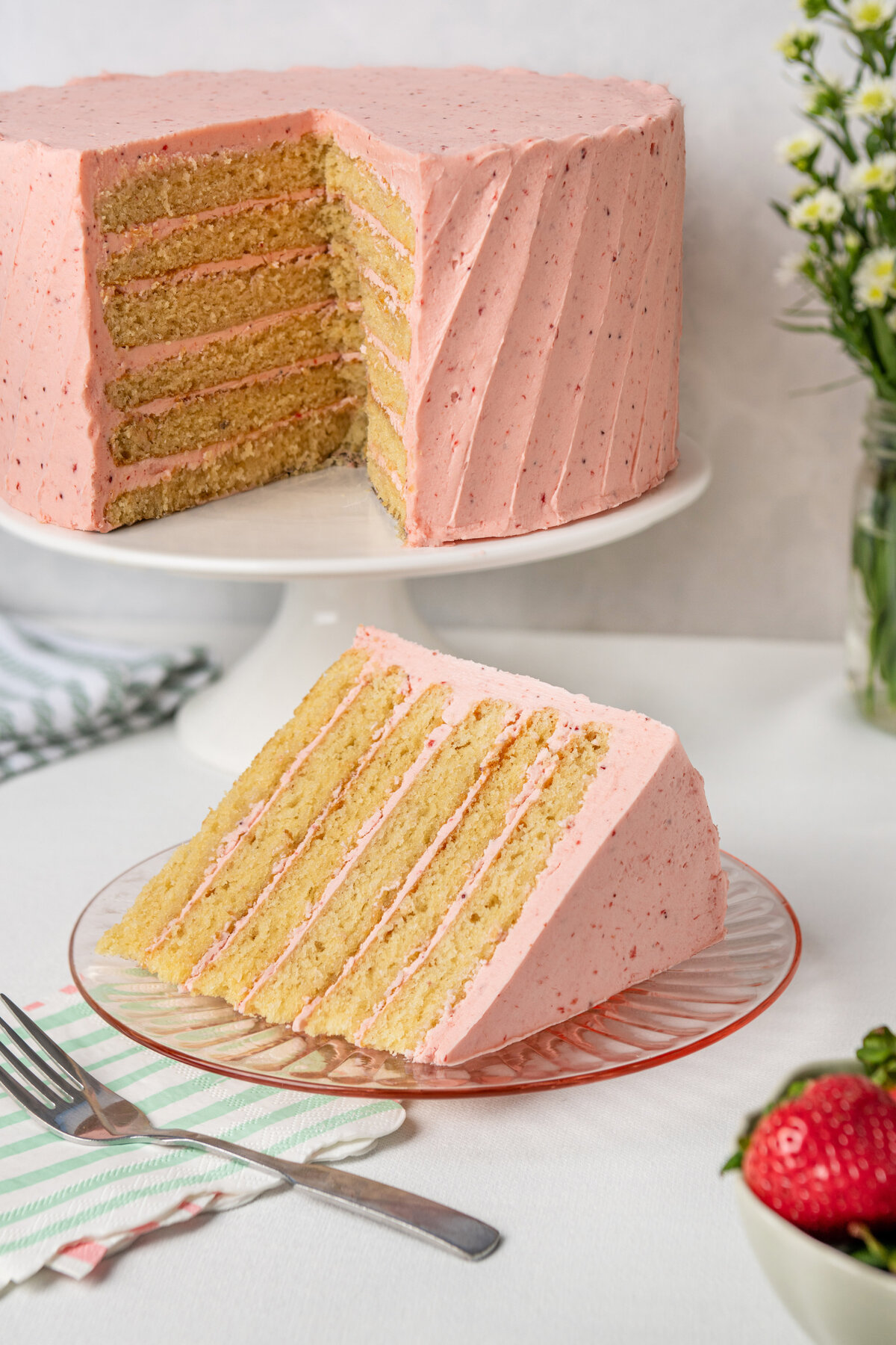 strawberry cake - 09