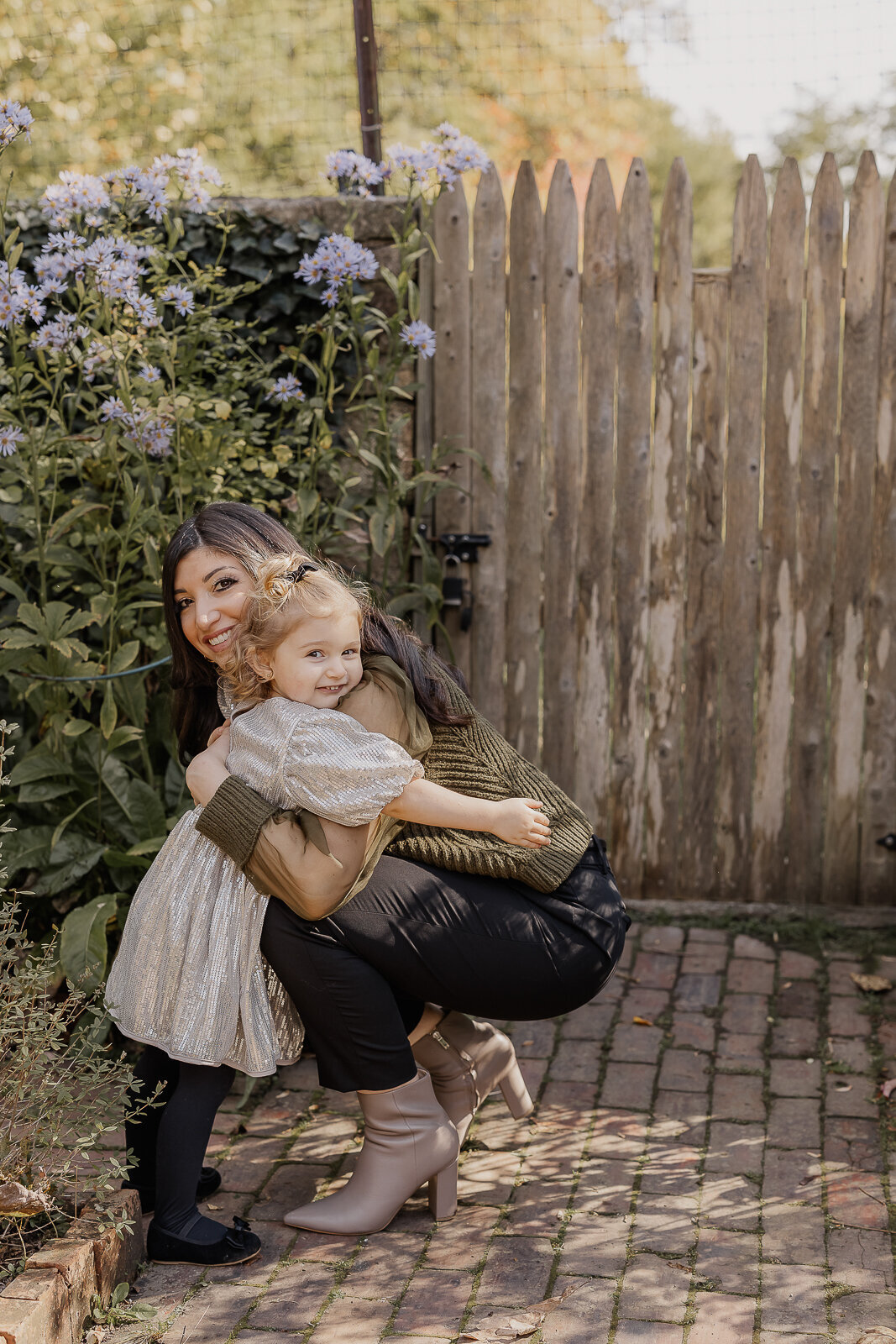 cross estate garden nj family photoshoot