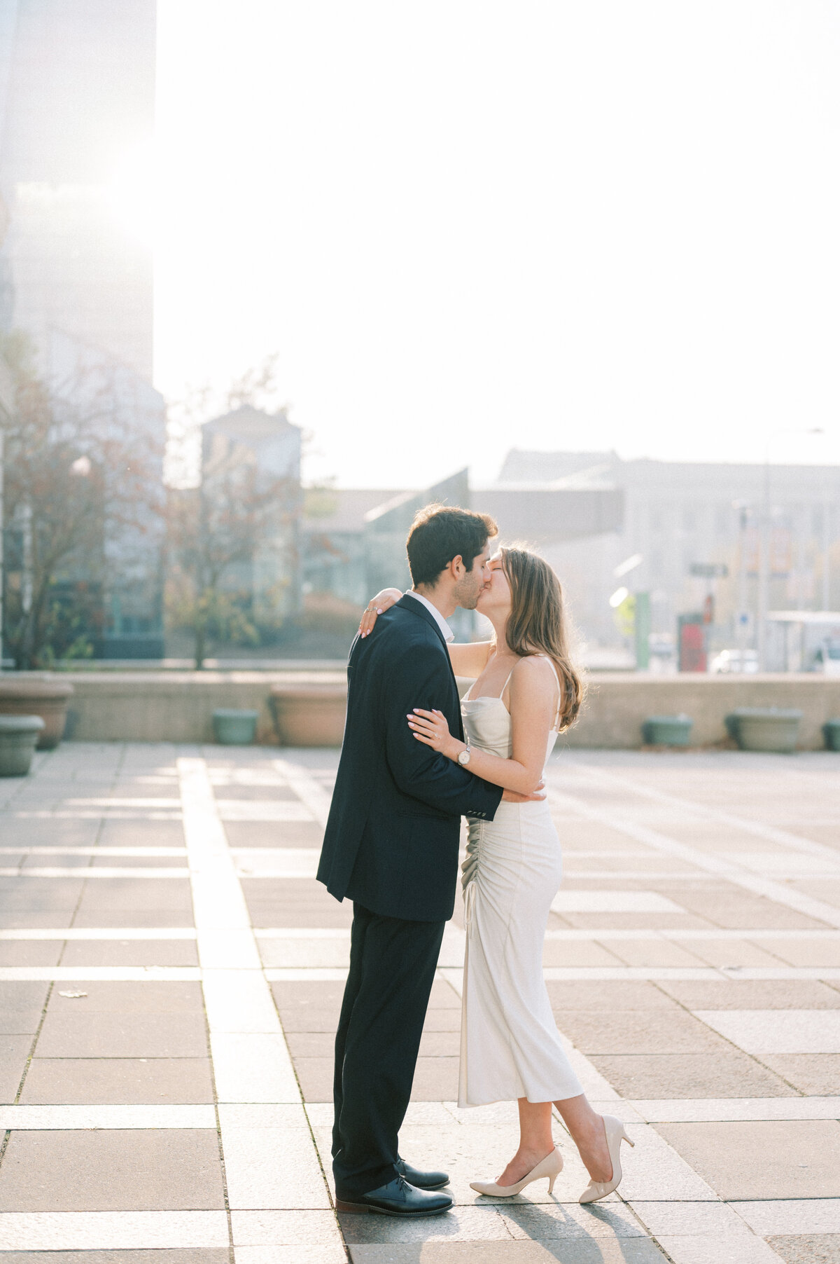 Old Courthouse Engagement Session in Downtown Cleveland-40