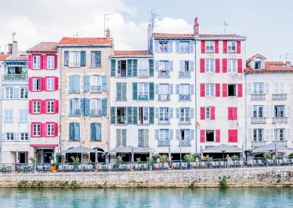 Building on the side of a river in Europe on trip by personal vacation planner