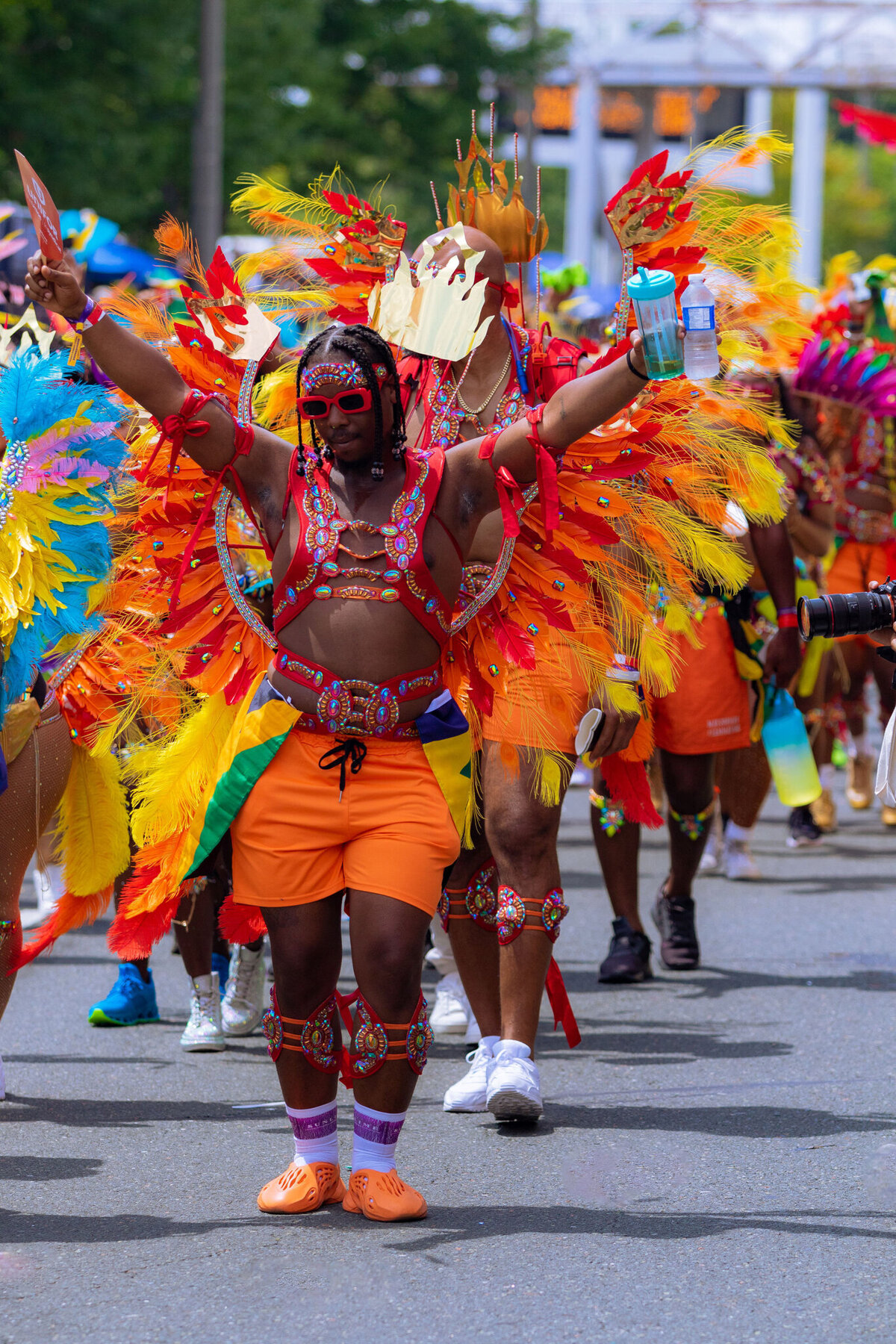 Photos of Masqueraders from Toronto Carnival 2023 - Sunlime Mas Band - Medium Band of The Year 2023-157