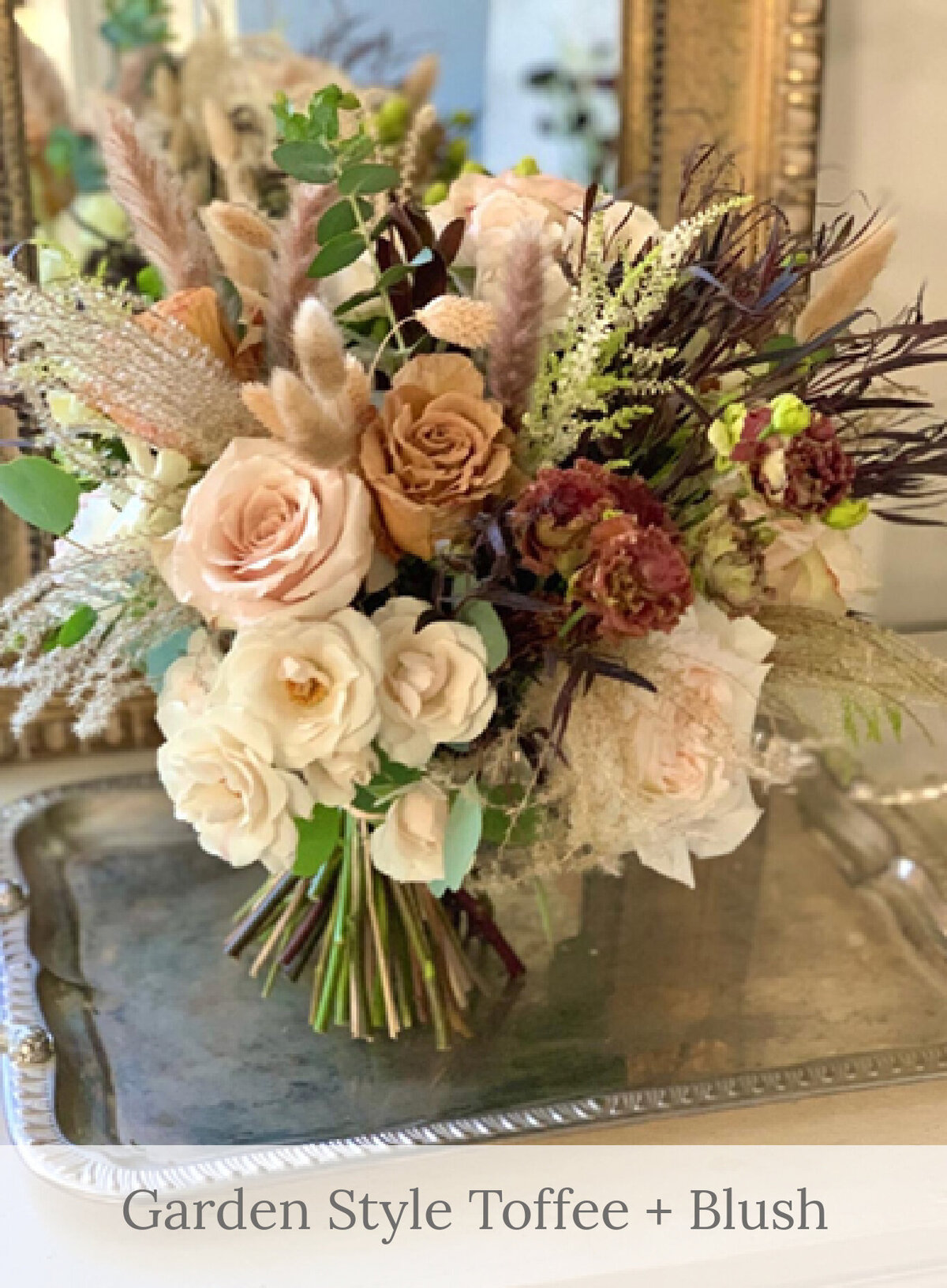 Garden Style Toffee + Blush