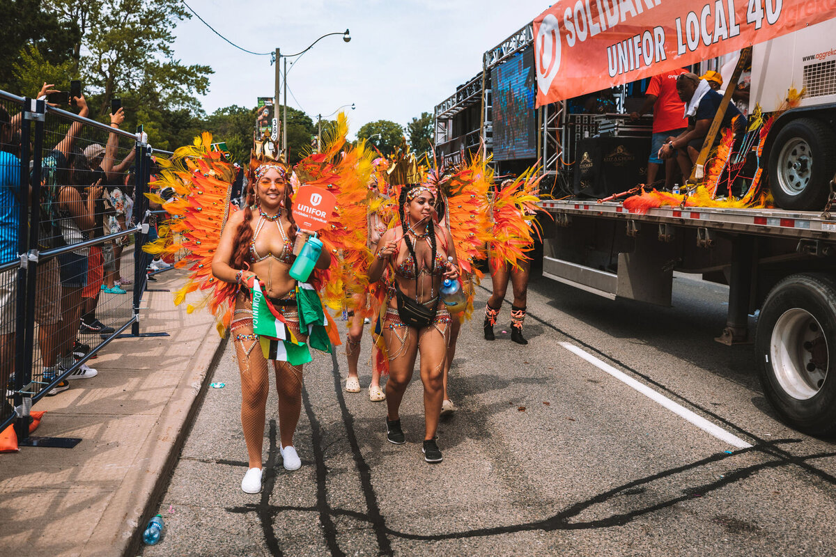 Photos of Masqueraders from Toronto Carnival 2023 - Sunlime Mas Band - Medium Band of The Year 2023-125