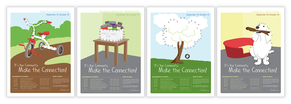 Expedia | Travel | Posters | Graphic Designer | Van Curen Creative