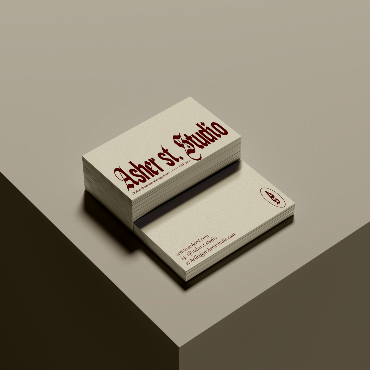 Biz Card Mockup