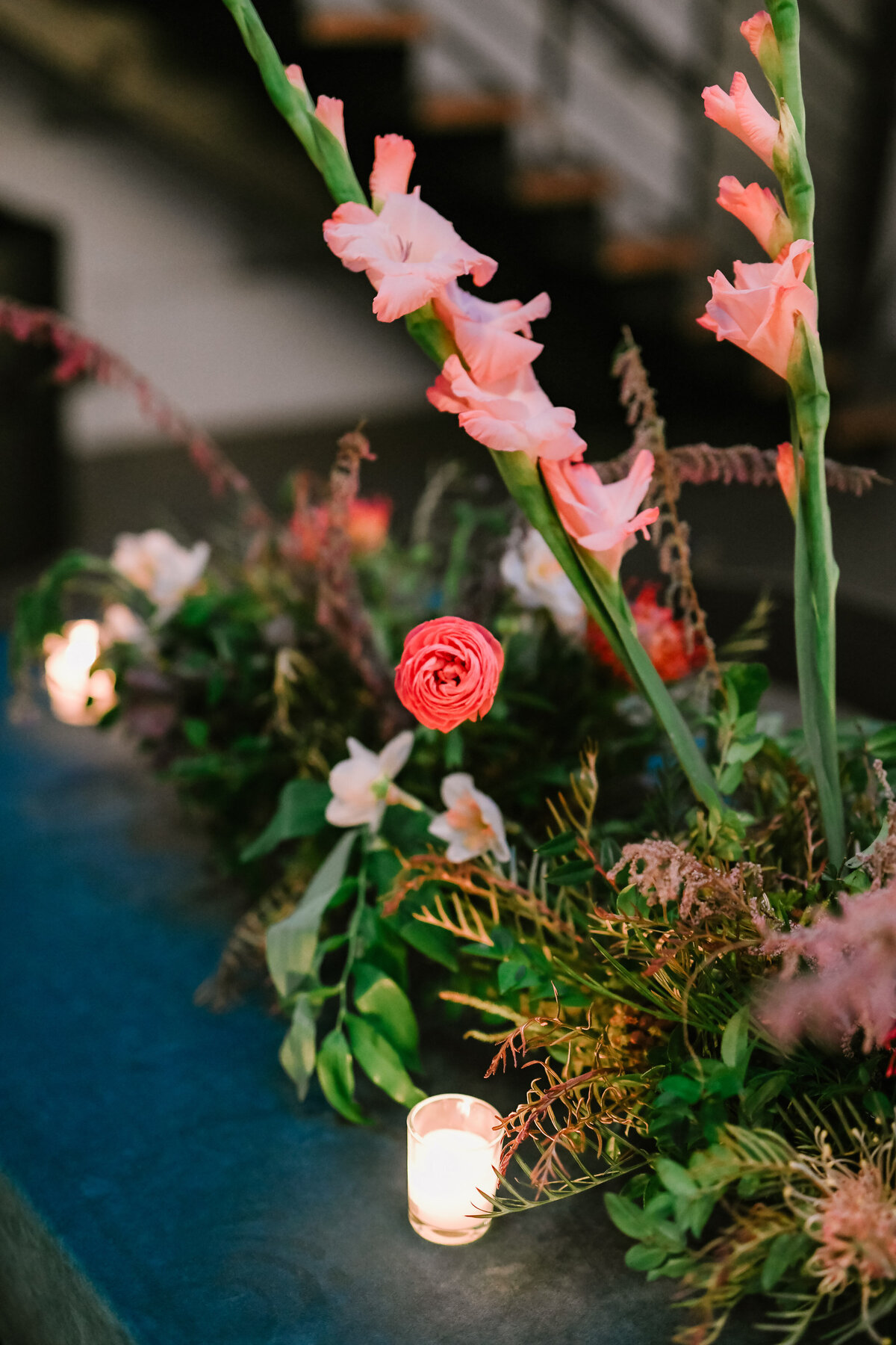 Architectural Building Arts Anniversary Party Florals-9