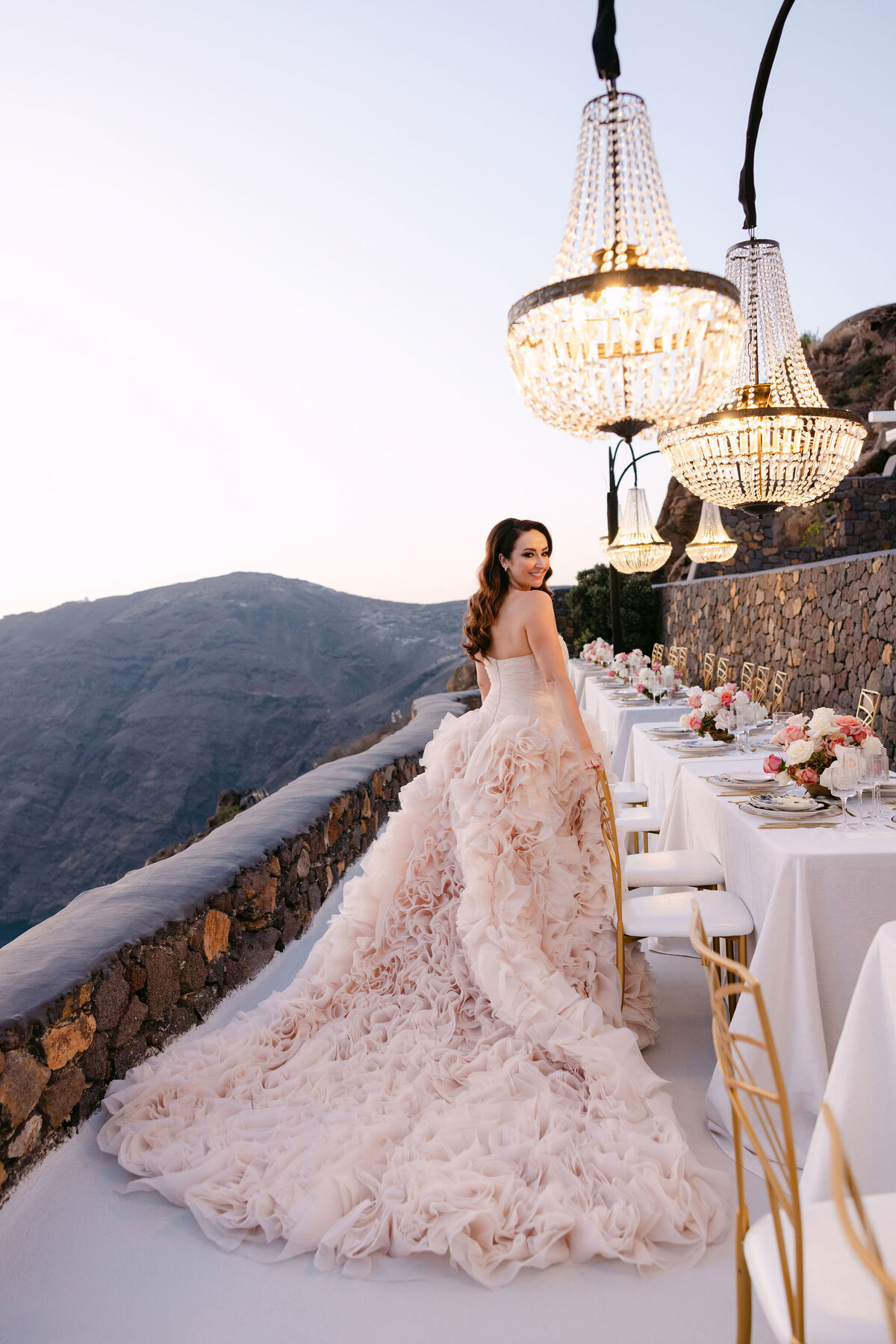 Santorini Elegant Destination Wedding-143