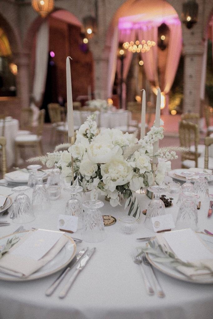 Morocco wedding in white Beldi country club Marrakech Veronique lorre destination florist60