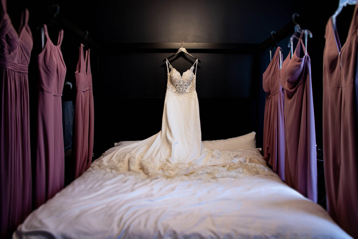Wedding-dress-bridesmaid-dresses