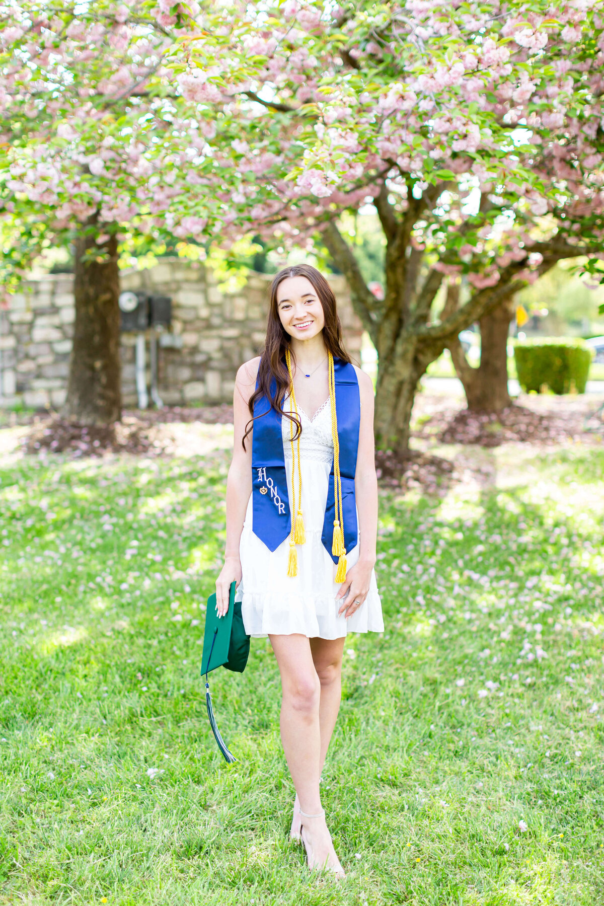 Spring Cap and Gown Senior Photoshoot 8