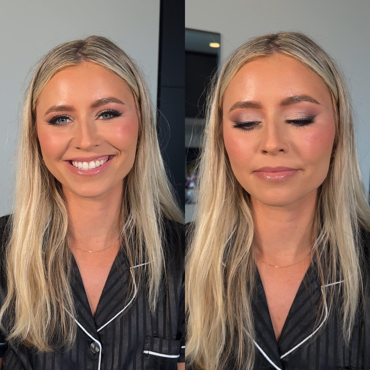 bridal party blonde
