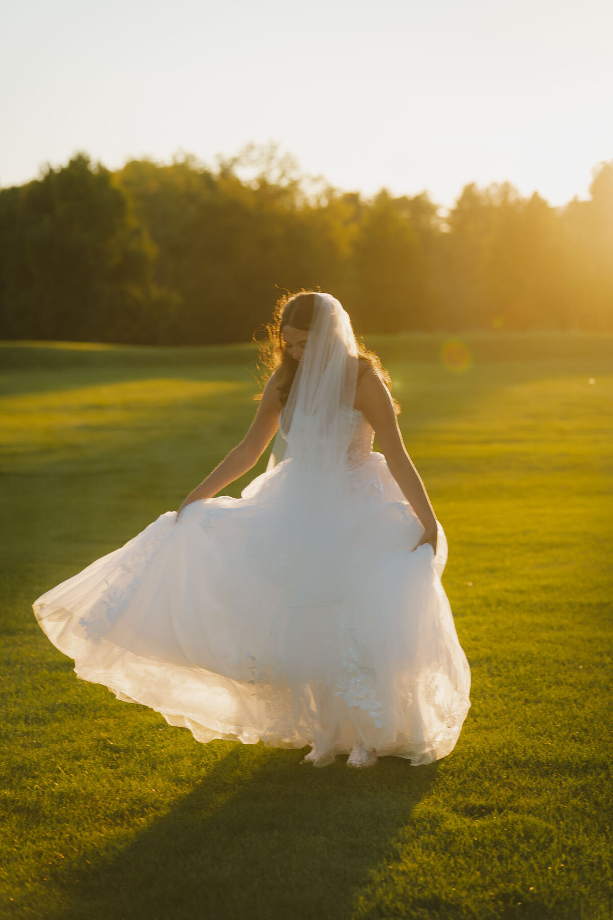 Golden Hour Michigan Wedding Photography-11