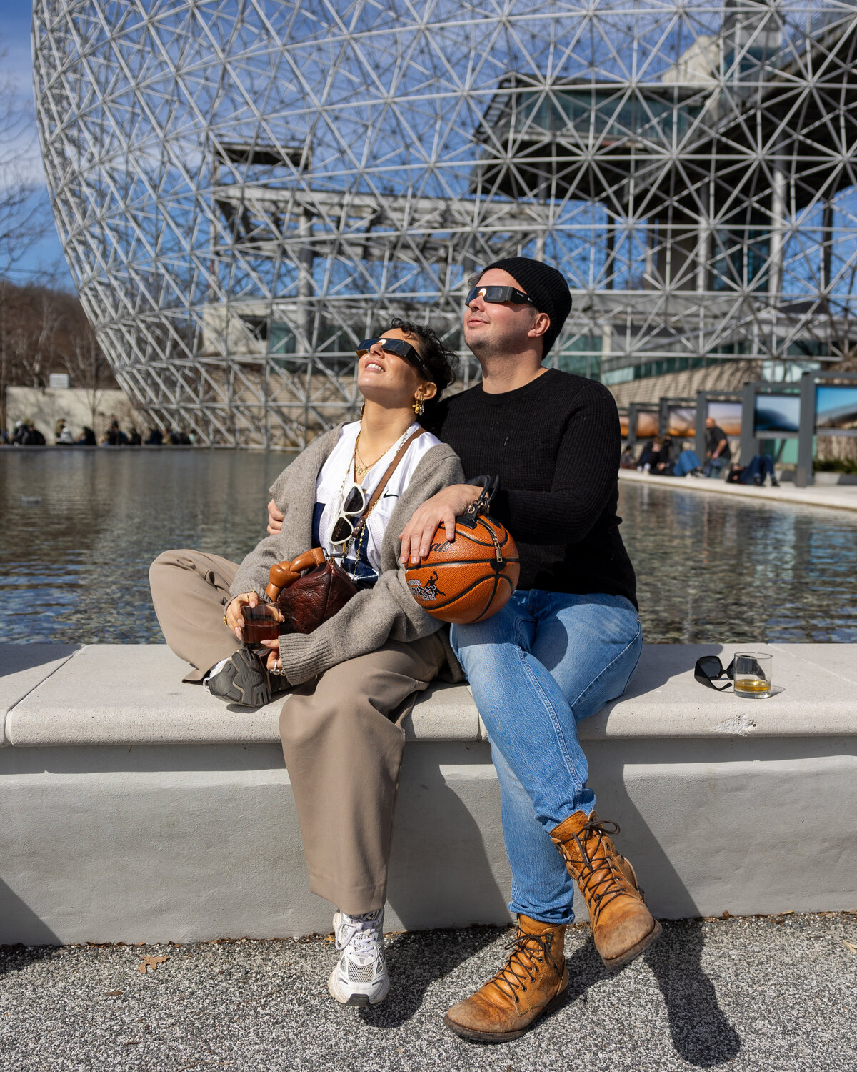 Biosphère Montréal Éclipse Solaire 2024