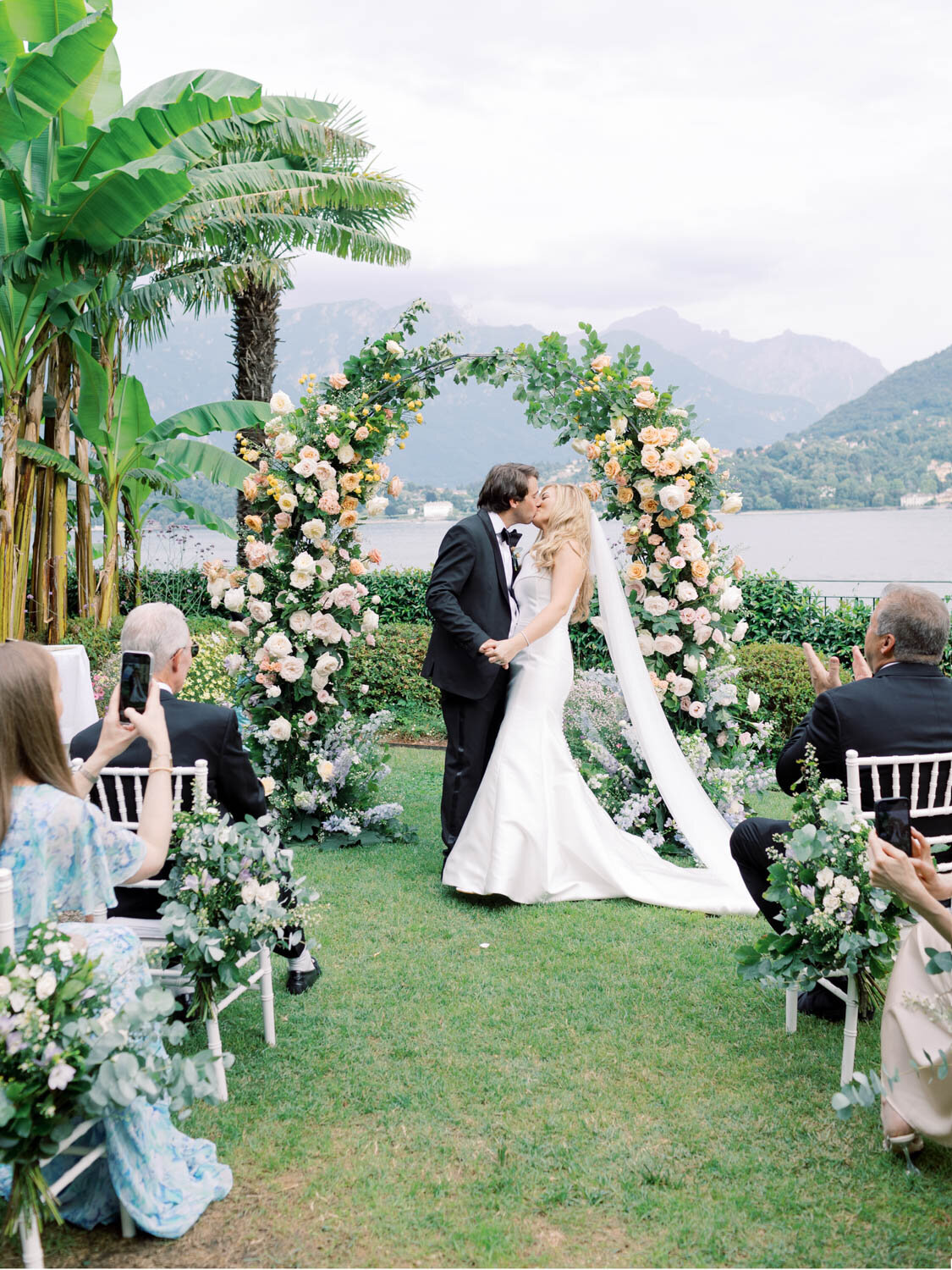 Wedding ceremony at Grand Hotel Tremezzo