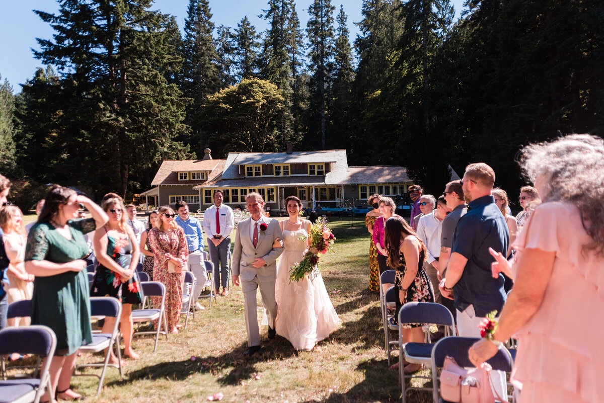 Nature Bridge Wedding Ceremony