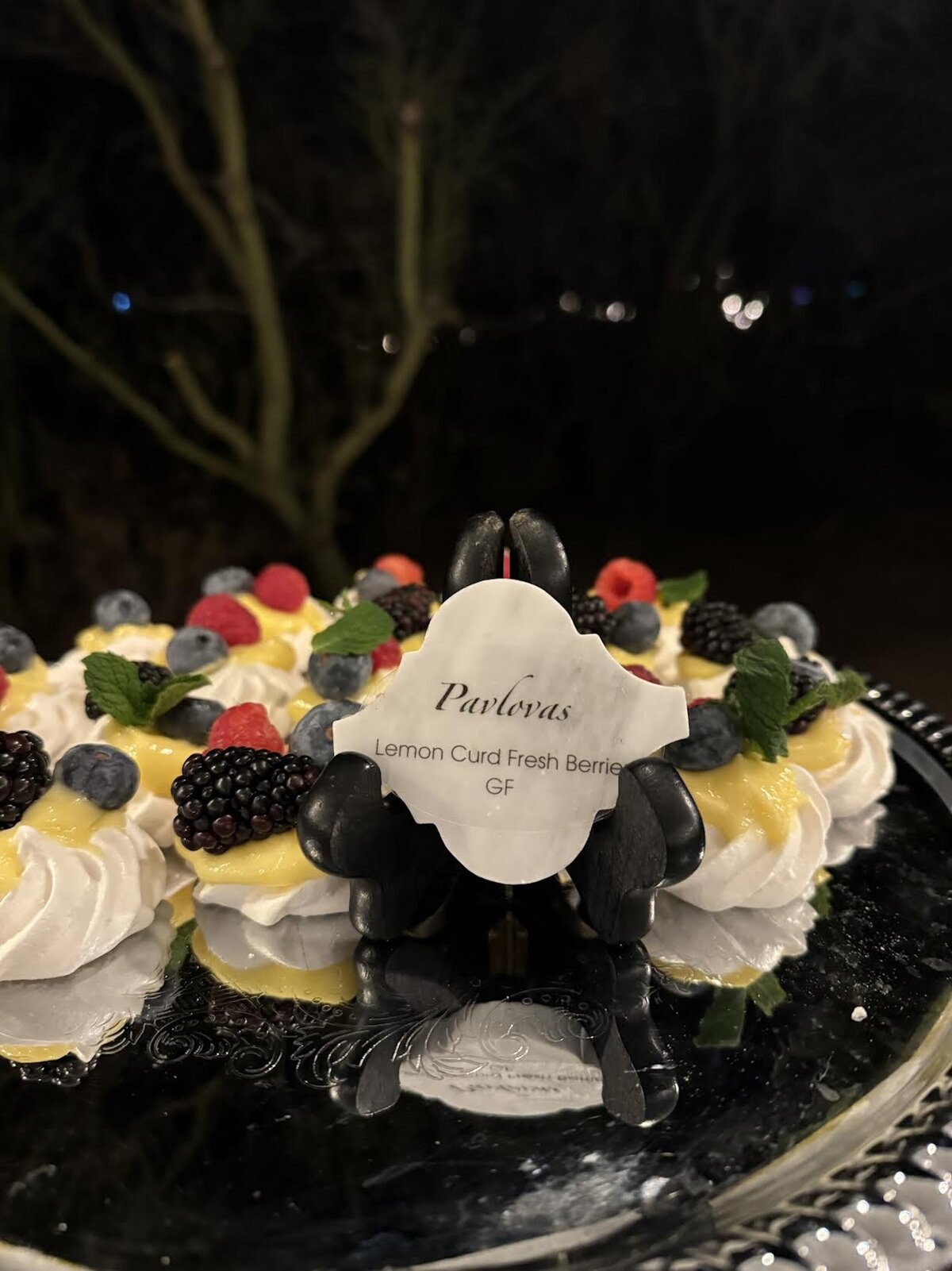 passed desserts