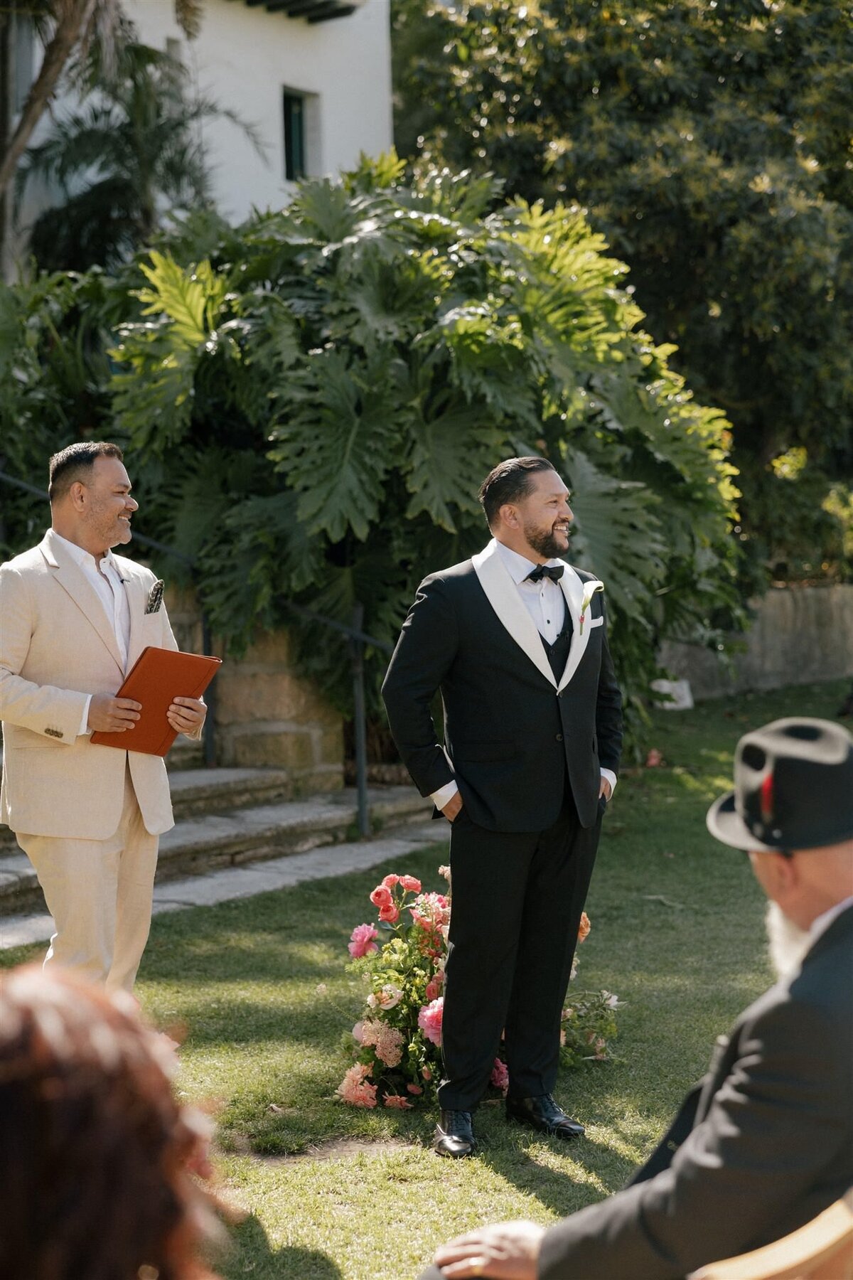 Santa Barbara Courthouse wedding ceremony - 43