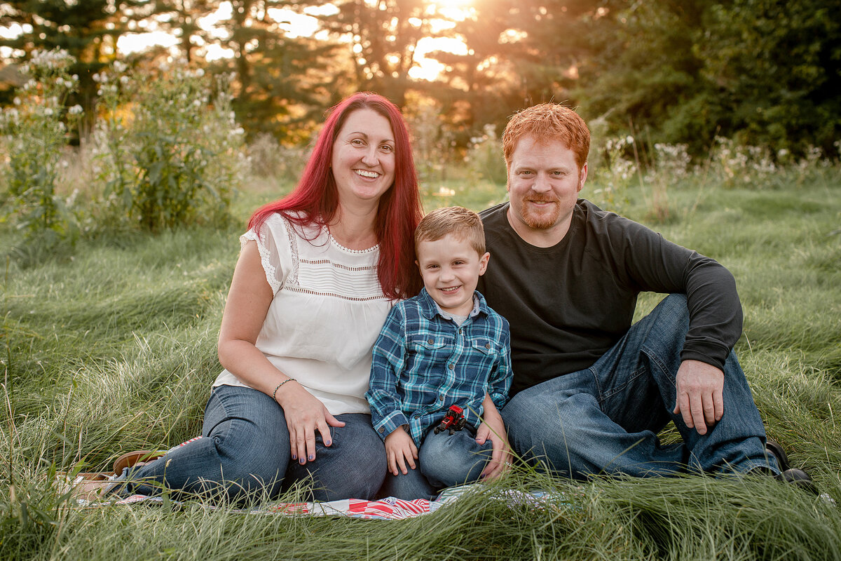 Gold hour photo sessions in Central PA