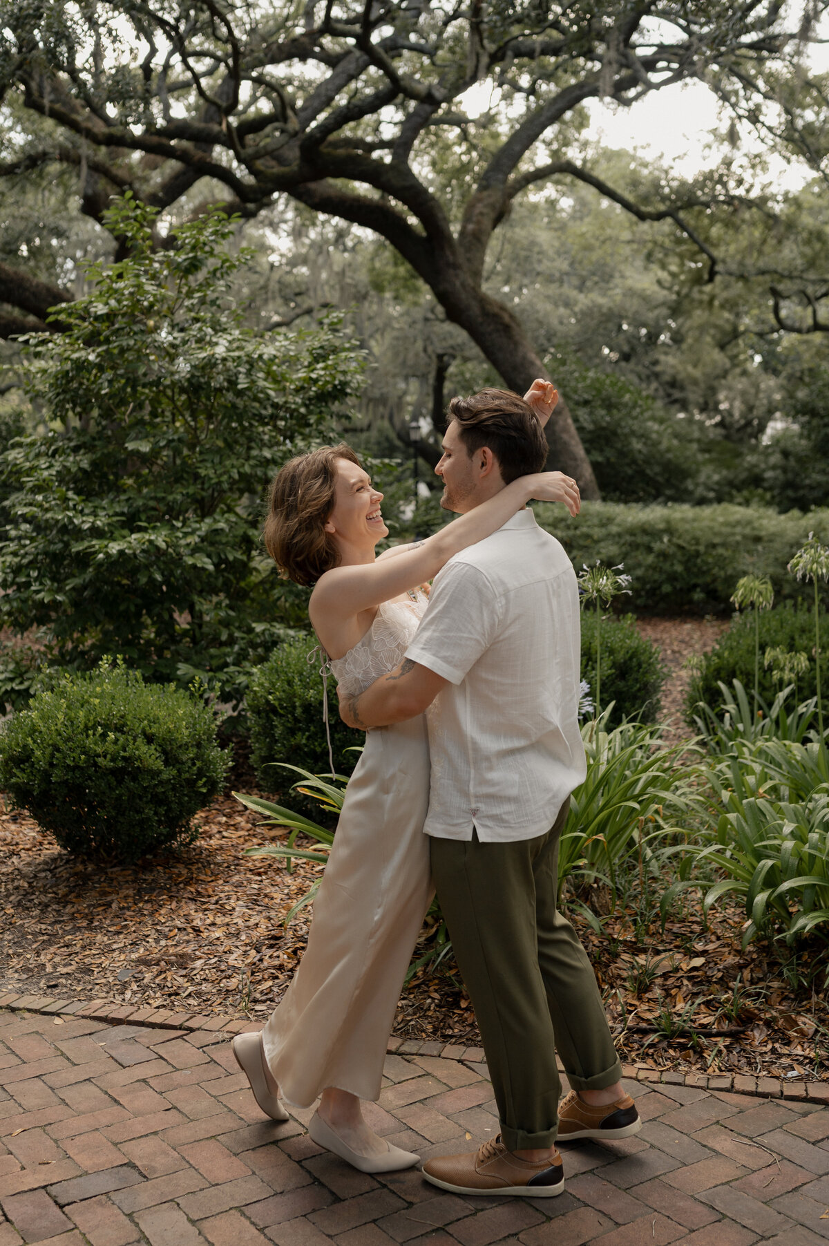Savannah Engagement Photographer- Chippewa Sqaure Engagement Session - Karen Norian Photography-Mackenzie and Gabe-2388