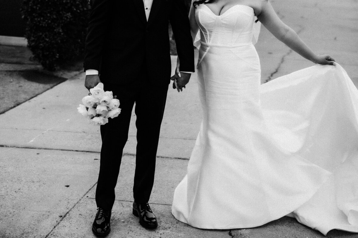 Archer Inspired Photography - Christina and Jake Wedding - Smog Shoppe Los Angeles - First Look and Couple Photos-251