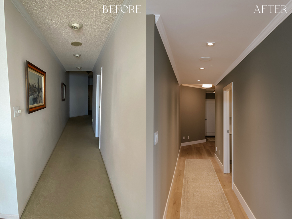 Hall - Before & After