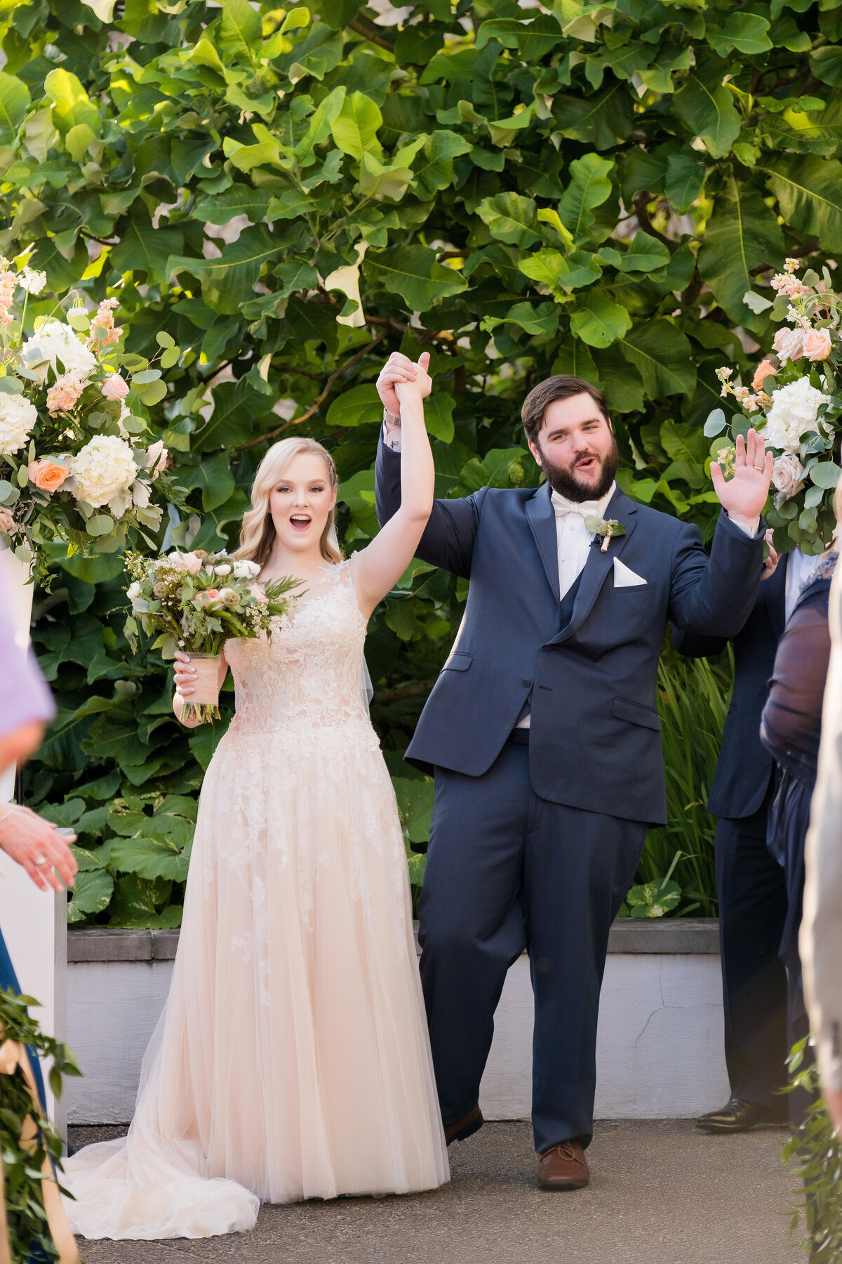 phipps conservatory wedding ceremony celebration outdoor back patio
