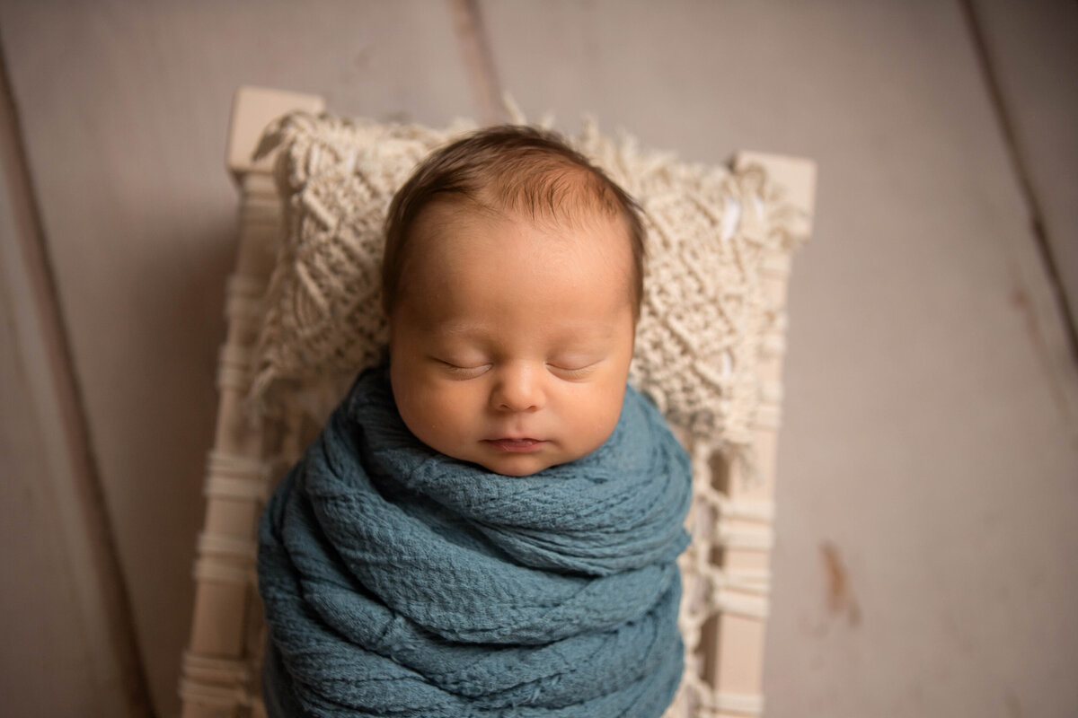 Charlotte Studio Posed Newborn Photographer
