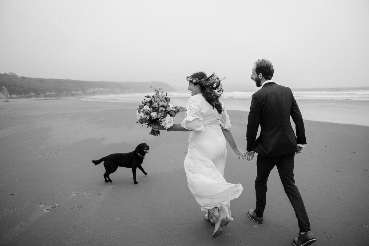 WEDDING IN THE RAIN