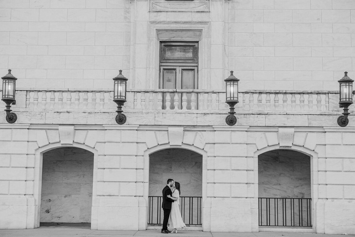 DIA Detroit Institute of Arts Engagement Session Detroit Michigan K. E. Rogers Photography-113