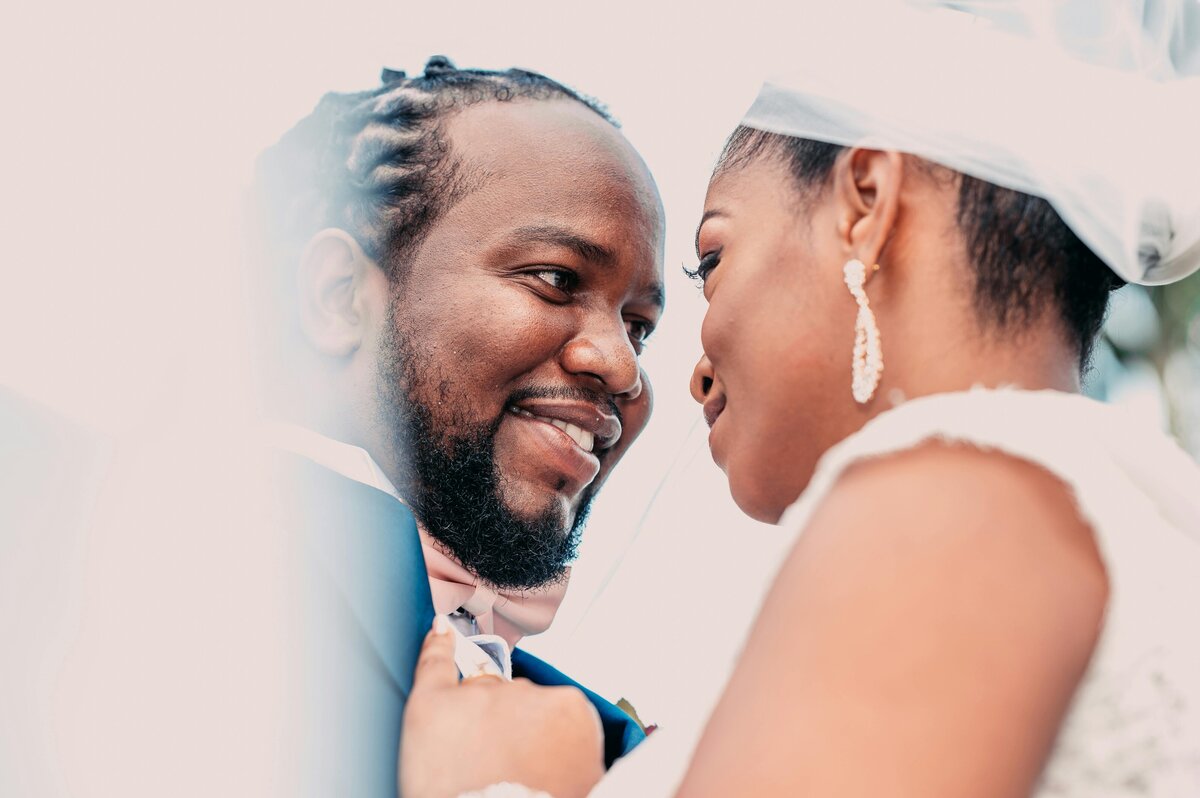 Black Bride and Groom from The Bailey Experience