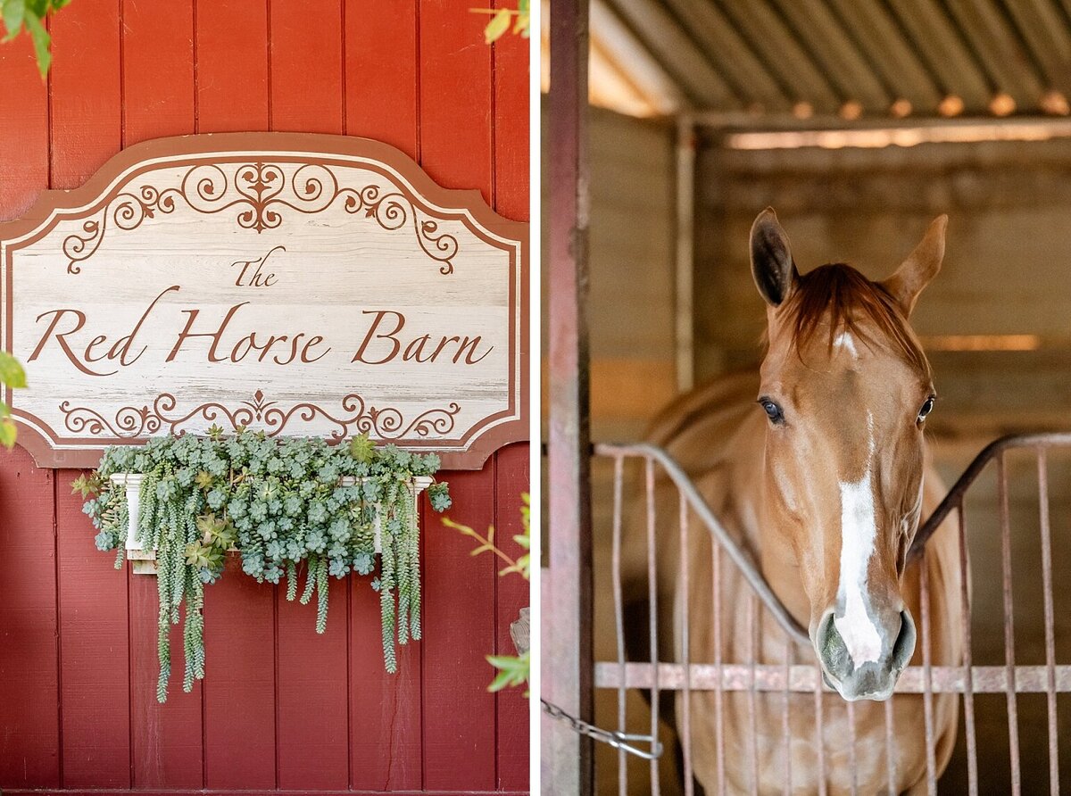 Red Horse Barn Wedding 002