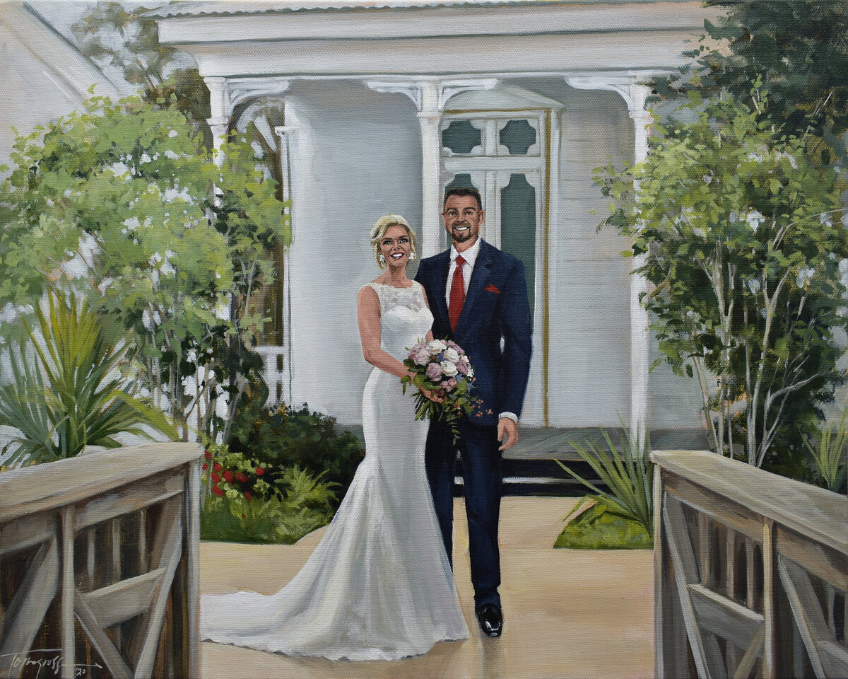 Wedding Portrait Paintings From Photos